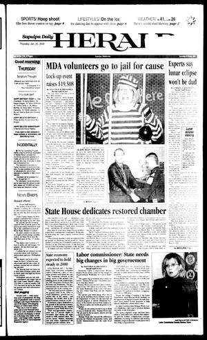 Sapulpa Daily Herald (Sapulpa, Okla.), Vol. 84, No. 110, Ed. 1 Thursday, January 20, 2000