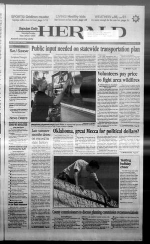 Sapulpa Daily Herald (Sapulpa, Okla.), Vol. 85, No. 323, Ed. 1 Saturday, September 30, 2000