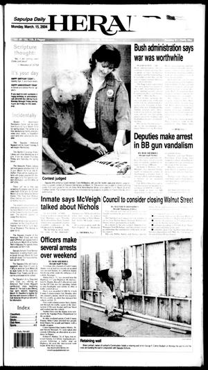 Sapulpa Daily Herald (Sapulpa, Okla.), Vol. 89, No. 159, Ed. 1 Monday, March 15, 2004