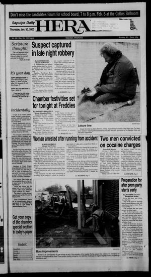 Sapulpa Daily Herald (Sapulpa, Okla.), Vol. 88, No. 95, Ed. 1 Thursday, January 30, 2003