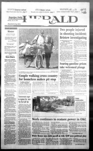 Sapulpa Daily Herald (Sapulpa, Okla.), Vol. 84, No. 270, Ed. 1 Monday, July 24, 2000