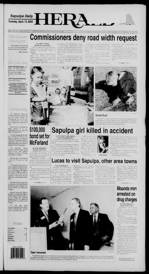 Sapulpa Daily Herald (Sapulpa, Okla.), Vol. 89, No. 178, Ed. 1 Tuesday, April 13, 2004