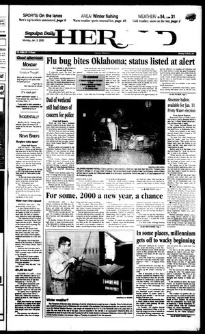 Sapulpa Daily Herald (Sapulpa, Okla.), Vol. 84, No. 95, Ed. 1 Monday, January 3, 2000