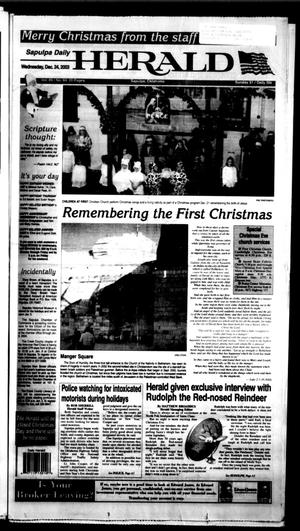 Sapulpa Daily Herald (Sapulpa, Okla.), Vol. 88, No. 90, Ed. 1 Wednesday, December 24, 2003