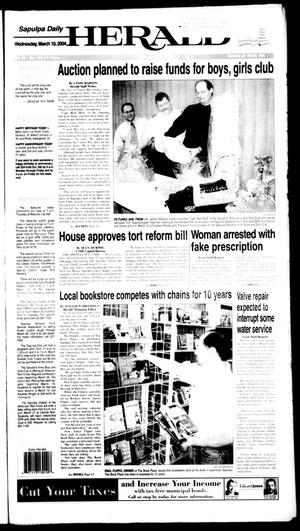 Sapulpa Daily Herald (Sapulpa, Okla.), Vol. 89, No. 155, Ed. 1 Wednesday, March 10, 2004