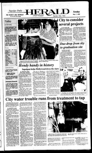 Sapulpa Daily Herald (Sapulpa, Okla.), Vol. 75, No. 201, Ed. 1 Sunday, May 7, 1989