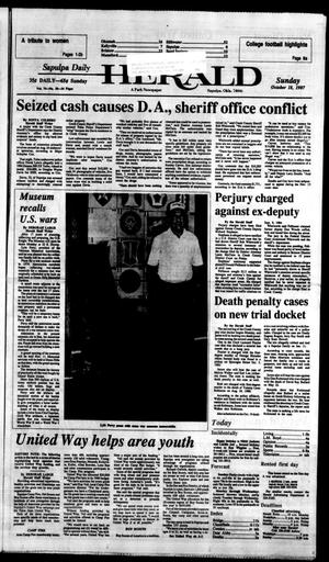 Sapulpa Daily Herald (Sapulpa, Okla.), Vol. 74, No. 30, Ed. 1 Sunday, October 18, 1987