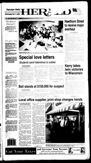 Sapulpa Daily Herald (Sapulpa, Okla.), Vol. 89, No. 131, Ed. 1 Wednesday, February 11, 2004