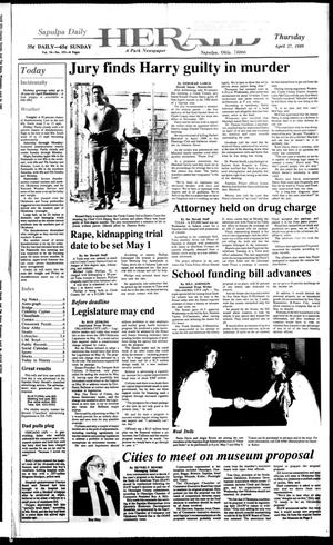 Sapulpa Daily Herald (Sapulpa, Okla.), Vol. 75, No. 193, Ed. 1 Thursday, April 27, 1989