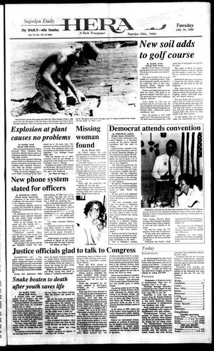 Sapulpa Daily Herald (Sapulpa, Okla.), Vol. 74, No. 271, Ed. 1 Tuesday, July 26, 1988