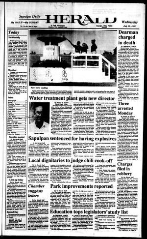 Sapulpa Daily Herald (Sapulpa, Okla.), Vol. 75, No. 258, Ed. 1 Wednesday, July 12, 1989
