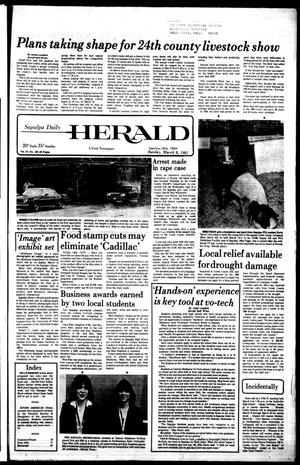 Sapulpa Daily Herald (Sapulpa, Okla.), Vol. 67, No. 149, Ed. 1 Sunday, March 8, 1981