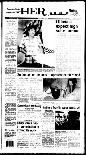 Sapulpa Daily Herald (Sapulpa, Okla.), Vol. 89, No. 268, Ed. 1 Tuesday, July 27, 2004