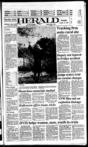 Sapulpa Daily Herald (Sapulpa, Okla.), Vol. 76, No. 39, Ed. 1 Sunday, October 29, 1989