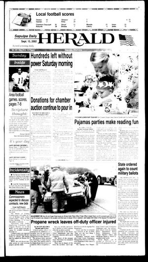 Sapulpa Daily Herald (Sapulpa, Okla.), Vol. 87, No. 312, Ed. 1 Sunday, September 15, 2002