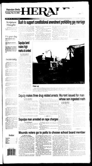 Sapulpa Daily Herald (Sapulpa, Okla.), Vol. 89, No. 142, Ed. 1 Tuesday, February 24, 2004