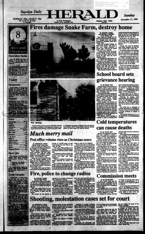 Sapulpa Daily Herald (Sapulpa, Okla.), Vol. 76, No. 81, Ed. 1 Sunday, December 17, 1989