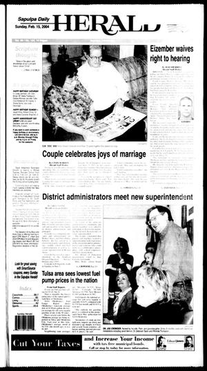 Sapulpa Daily Herald (Sapulpa, Okla.), Vol. 89, No. 134, Ed. 1 Sunday, February 15, 2004
