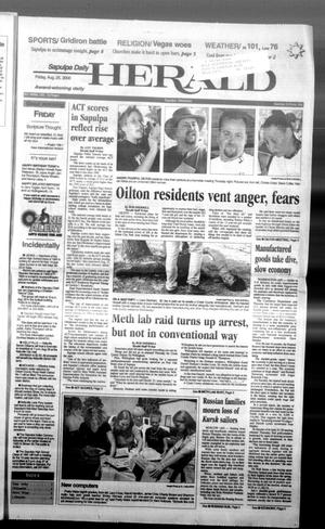Sapulpa Daily Herald (Sapulpa, Okla.), Vol. 84, No. 292, Ed. 1 Friday, August 25, 2000
