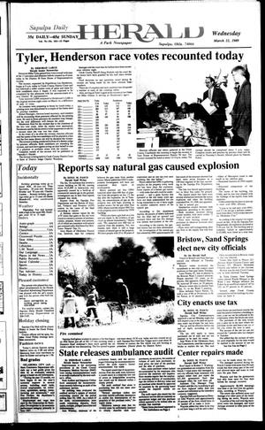 Sapulpa Daily Herald (Sapulpa, Okla.), Vol. 75, No. 162, Ed. 1 Wednesday, March 22, 1989
