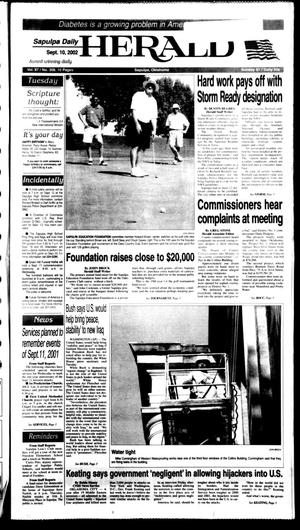 Sapulpa Daily Herald (Sapulpa, Okla.), Vol. 87, No. 308, Ed. 1 Tuesday, September 10, 2002