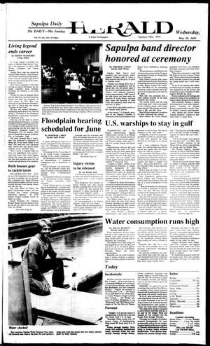 Sapulpa Daily Herald (Sapulpa, Okla.), Vol. 73, No. 213, Ed. 1 Wednesday, May 20, 1987