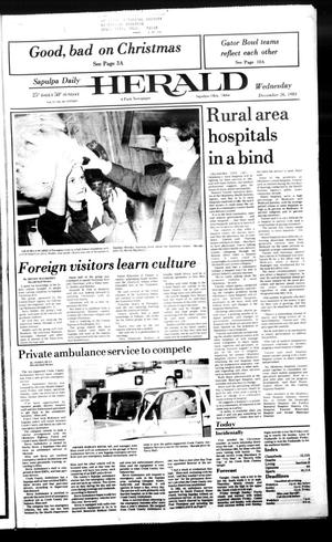 Sapulpa Daily Herald (Sapulpa, Okla.), Vol. 71, No. 88, Ed. 1 Wednesday, December 26, 1984