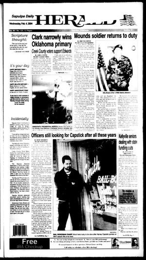 Sapulpa Daily Herald (Sapulpa, Okla.), Vol. 89, No. 125, Ed. 1 Wednesday, February 4, 2004