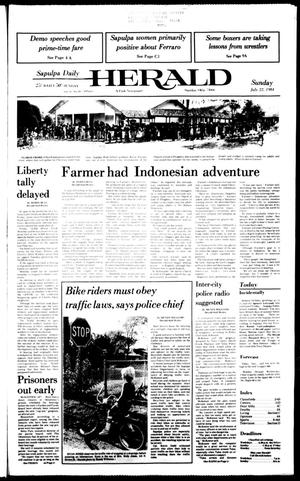 Sapulpa Daily Herald (Sapulpa, Okla.), Vol. 70, No. 267, Ed. 1 Sunday, July 22, 1984