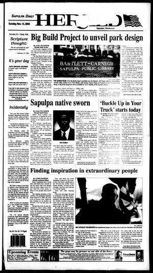 Sapulpa Daily Herald (Sapulpa, Okla.), Vol. 90, No. 53, Ed. 1 Sunday, November 14, 2004
