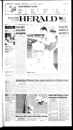 Sapulpa Daily Herald (Sapulpa, Okla.), Vol. 87, No. 318, Ed. 1 Sunday, September 22, 2002