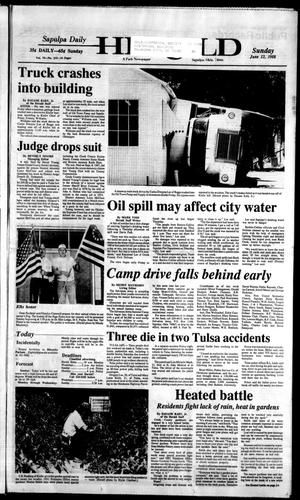 Sapulpa Daily Herald (Sapulpa, Okla.), Vol. 74, No. 233, Ed. 1 Sunday, June 12, 1988