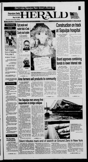 Sapulpa Daily Herald (Sapulpa, Okla.), Vol. 87, No. 221, Ed. 1 Thursday, May 30, 2002