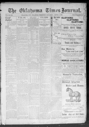 The Okahoma Times Journal. (Oklahoma City, Okla. Terr.), Vol. 5, No. 221, Ed. 1 Saturday, March 3, 1894