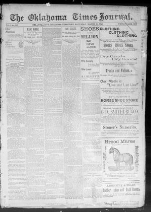 The Okahoma Times Journal. (Oklahoma City, Okla. Terr.), Vol. 5, No. 227, Ed. 1 Saturday, March 10, 1894