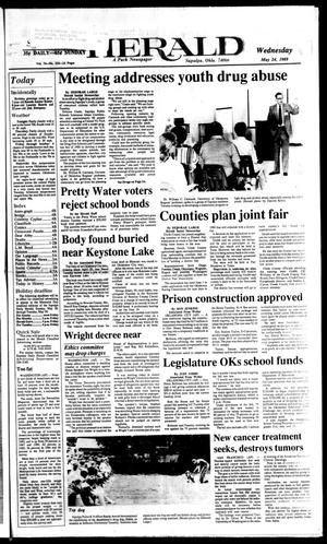 Sapulpa Daily Herald (Sapulpa, Okla.), Vol. 75, No. 216, Ed. 1 Wednesday, May 24, 1989