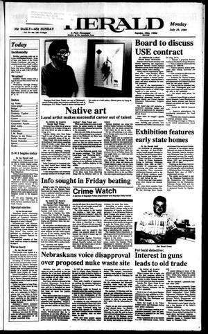 Sapulpa Daily Herald (Sapulpa, Okla.), Vol. 75, No. 256, Ed. 1 Monday, July 10, 1989