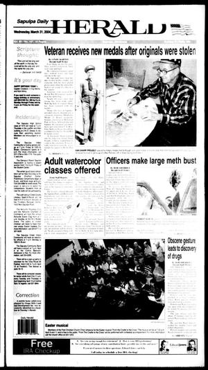 Sapulpa Daily Herald (Sapulpa, Okla.), Vol. 89, No. 167, Ed. 1 Wednesday, March 31, 2004