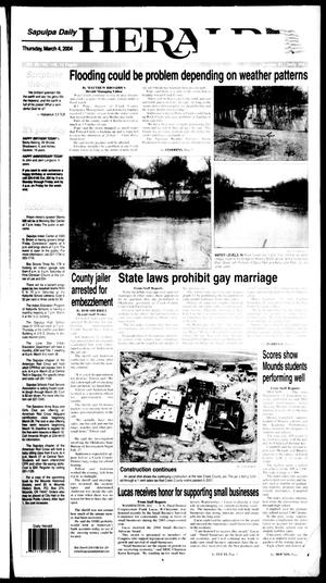 Sapulpa Daily Herald (Sapulpa, Okla.), Vol. 89, No. 148, Ed. 1 Thursday, March 4, 2004