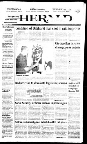 Sapulpa Daily Herald (Sapulpa, Okla.), Vol. 86, No. 159, Ed. 1 Monday, March 19, 2001