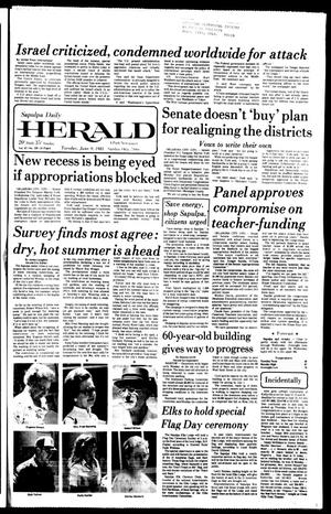 Sapulpa Daily Herald (Sapulpa, Okla.), Vol. 67, No. 229, Ed. 1 Tuesday, June 9, 1981