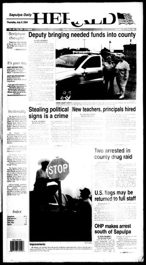 Sapulpa Daily Herald (Sapulpa, Okla.), Vol. 89, No. 252, Ed. 1 Thursday, July 8, 2004