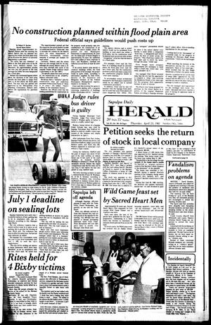 Sapulpa Daily Herald (Sapulpa, Okla.), Vol. 67, No. 189, Ed. 1 Thursday, April 23, 1981