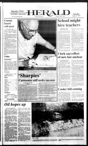 Sapulpa Daily Herald (Sapulpa, Okla.), Vol. 73, No. 282, Ed. 1 Sunday, August 9, 1987