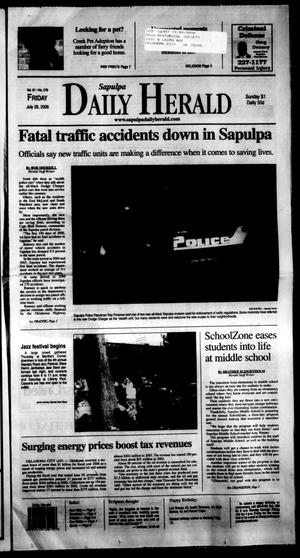 Sapulpa Daily Herald (Sapulpa, Okla.), Vol. 91, No. 276, Ed. 1 Friday, July 28, 2006