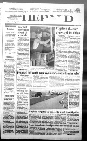 Sapulpa Daily Herald (Sapulpa, Okla.), Vol. 84, No. 273, Ed. 1 Thursday, July 27, 2000