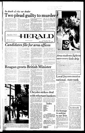 Sapulpa Daily Herald (Sapulpa, Okla.), Vol. 67, No. 141, Ed. 1 Thursday, February 26, 1981