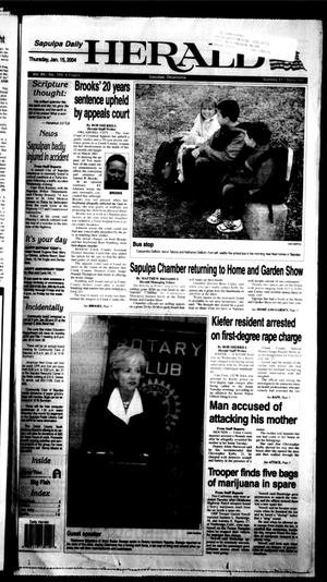 Sapulpa Daily Herald (Sapulpa, Okla.), Vol. 88, No. 108, Ed. 1 Thursday, January 15, 2004