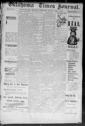 Okahoma Times Journal. (Oklahoma City, Okla. Terr.), Vol. 5, No. 300, Ed. 1 Monday, June 4, 1894