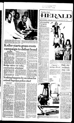 Sapulpa Daily Herald (Sapulpa, Okla.), Vol. 68, No. 40, Ed. 1 Thursday, October 29, 1981